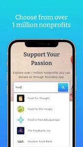 RoundUp App: Donate Change screenshot 1