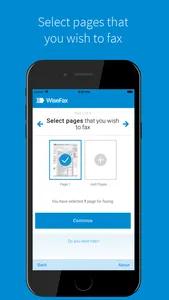 Send fax with WiseFax screenshot 1