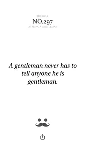 The Rules of Being a Gentleman screenshot 0