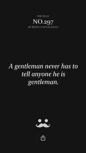 The Rules of Being a Gentleman screenshot 1