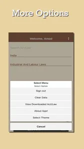 Law-App screenshot 2