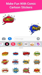 Comic Cartoon Stickers screenshot 2