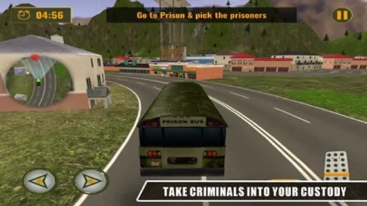 Police Bus Driving Mission screenshot 0