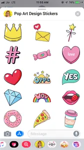 Pop Art Designs Stickers screenshot 3