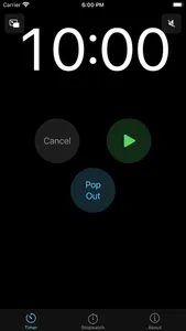 Pop Out Timer & Stopwatch screenshot 0