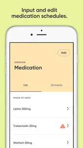 Hero: Medication Manager screenshot 0