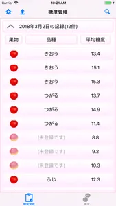 アマミールde糖度管理 screenshot 1