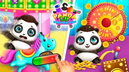 Panda Lu Baby Bear City No Ads screenshot 0