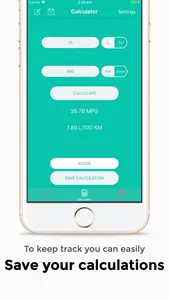 Fuel Calculator: MPG Converter screenshot 2