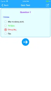 Learn Greek Language Offline screenshot 4