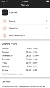Alpha Fit Gym Nairobi screenshot 1