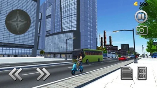 Bike Taxi Driver 3D screenshot 2