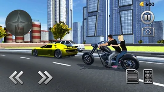 Bike Taxi Driver 3D screenshot 3