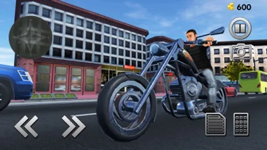 Bike Taxi Driver 3D screenshot 4