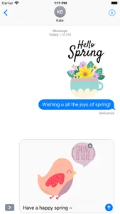 Hello Spring - Hand Drawn screenshot 1