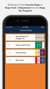 UIUC Bus screenshot 2