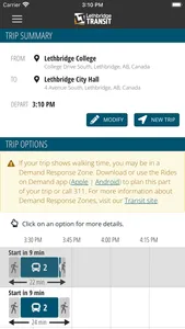 Lethbridge Transit screenshot 3