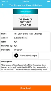 Kids Audiobooks screenshot 1