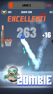 Tap Shots - dunk shot on fire screenshot 1