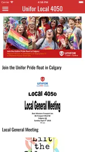 Unifor Local 4050 screenshot 4