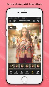 Retro Filters Photo Editor screenshot 3