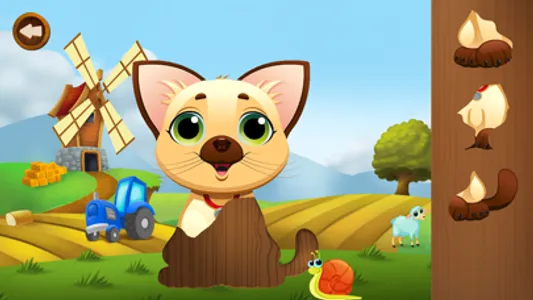 Cute Animal Puzzles for Kids screenshot 0