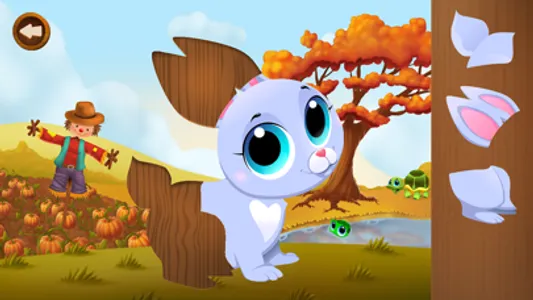 Cute Animal Puzzles for Kids screenshot 1