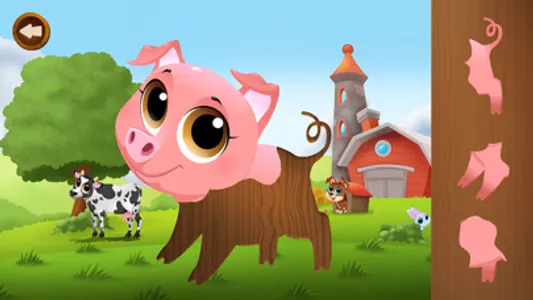 Cute Animal Puzzles for Kids screenshot 2