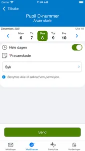 Min Skole - foresatt screenshot 4