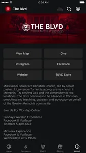 Mississippi Boulevard Church screenshot 2