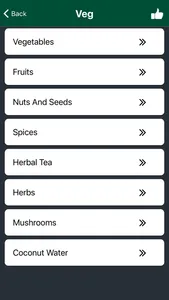 Nutrition Facts & Benefits screenshot 1