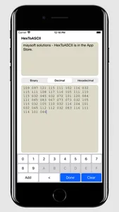 HexToASCII screenshot 4
