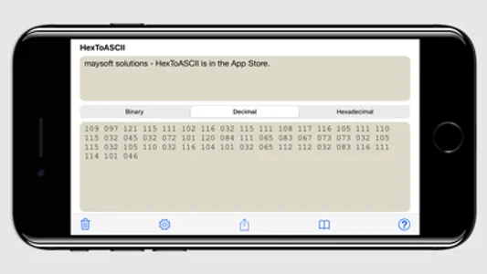 HexToASCII screenshot 6