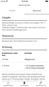 Apteringsstöd screenshot 2