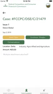 FCCPC Consumer Complaints screenshot 3
