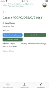 FCCPC Consumer Complaints screenshot 5