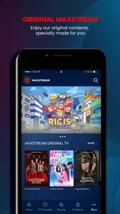 MAXstream - Live Sports & TV screenshot 1