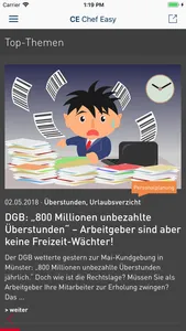 CE Chef easy: Für Arbeitgeber screenshot 0