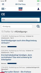 CE Chef easy: Für Arbeitgeber screenshot 5