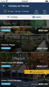 Hoteles Yucatán screenshot 1