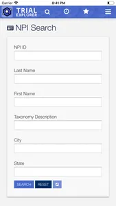 Trial Explorer screenshot 6