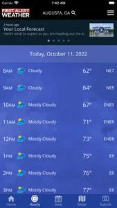 WRDW Weather screenshot 1