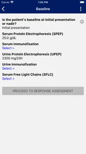 Myeloma Response screenshot 1