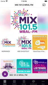 MIX 101.5 WRAL FM screenshot 0