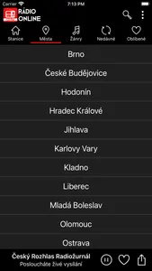 Rádio Online Česká screenshot 2