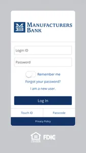 Manufacturers Bank Mobile App screenshot 0