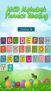 ABCD Alphabet Phonics Reading screenshot 0