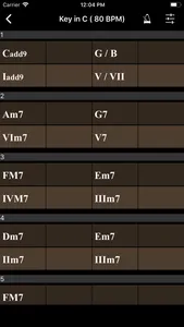 Chord Trainer - various key screenshot 1