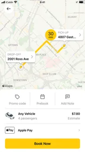 Yellow Cab Dallas screenshot 2