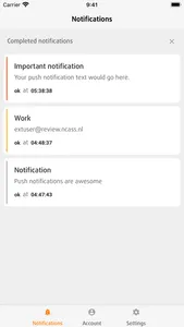 Notification Receiver screenshot 4